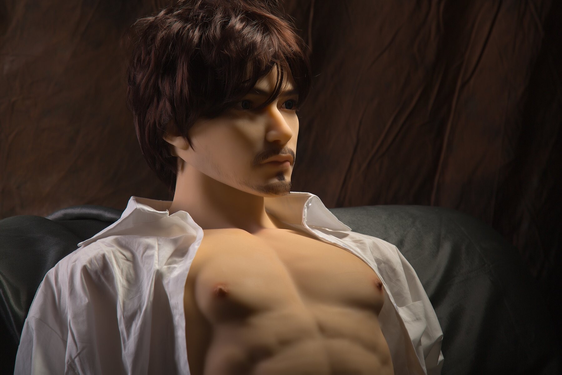 Big Penis Half Body Japanese Handsome Male Sex Doll